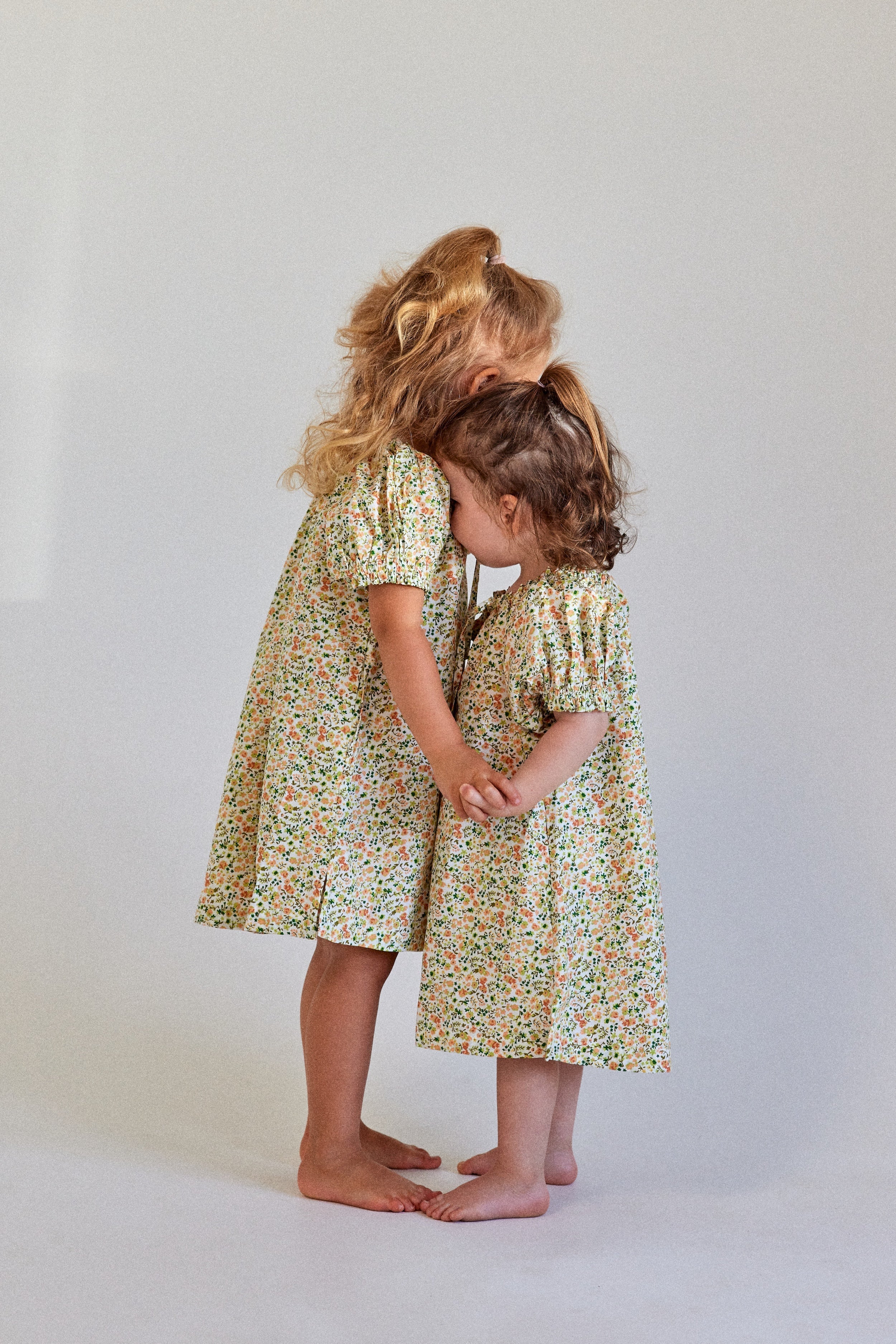 Girls Molly Lounge Dress - Floret Green - Image 7