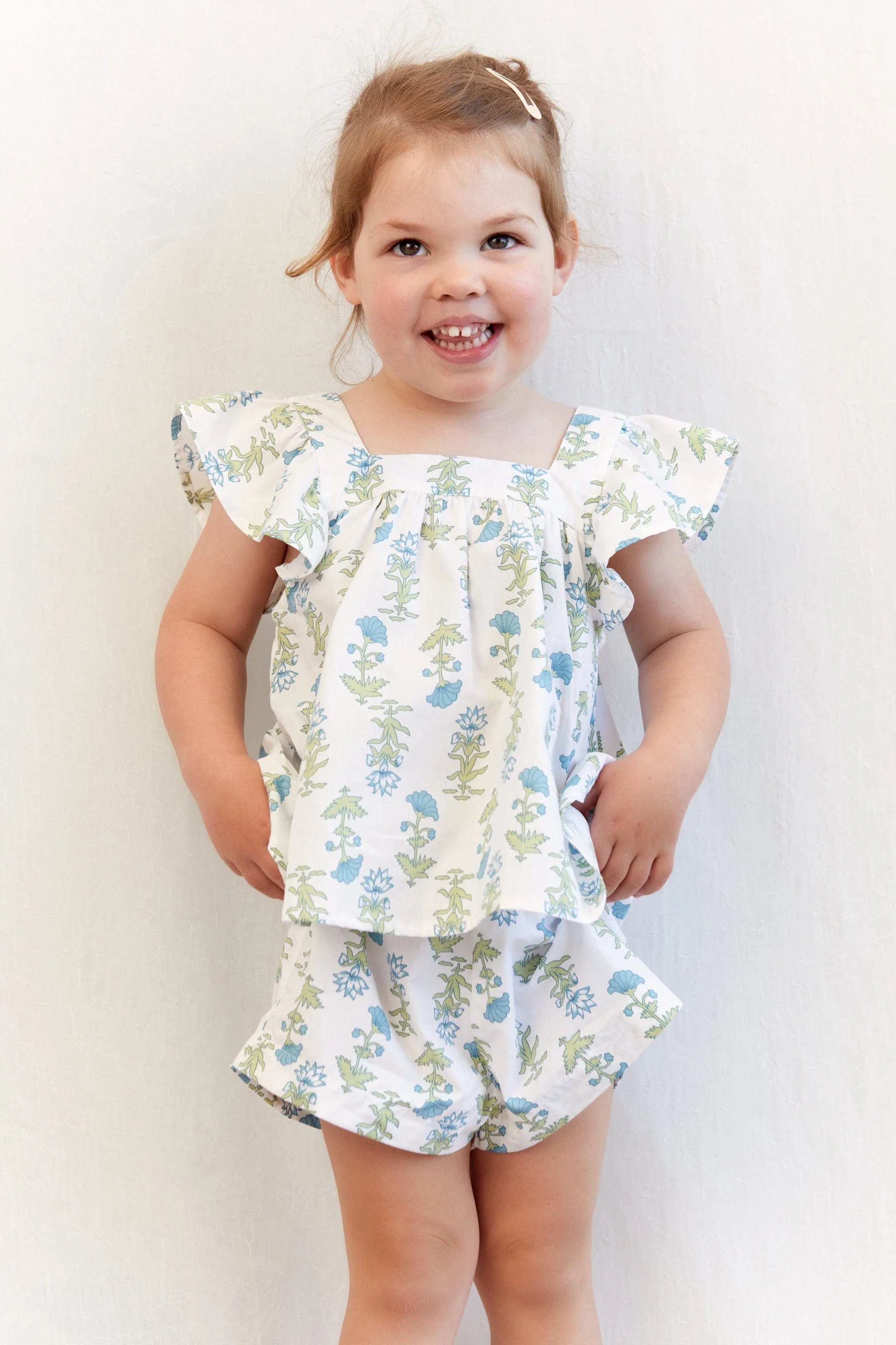 Harriet Mini Lounge Set - Lotus Flower - Blue - Image 3