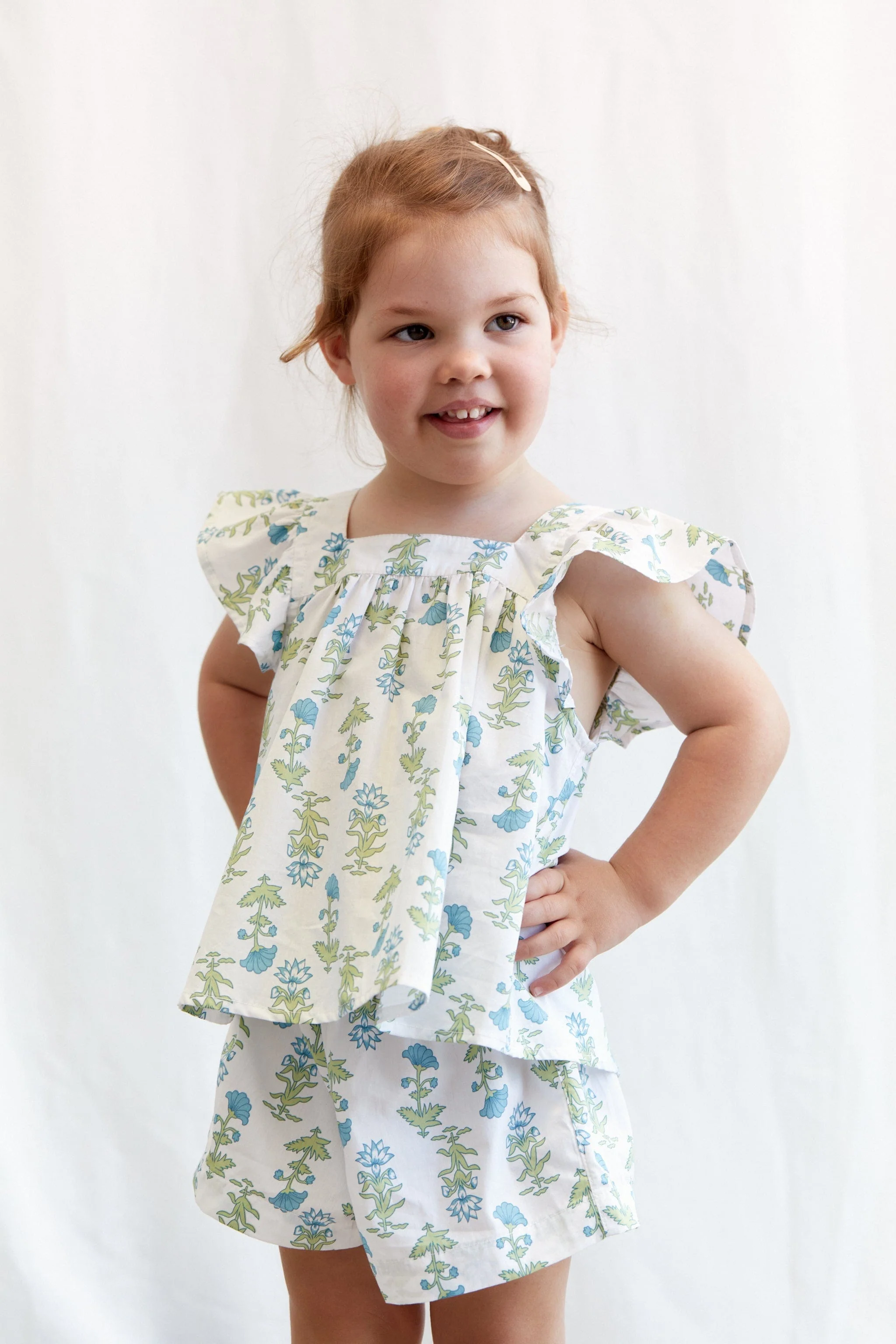 Harriet Mini Lounge Set - Lotus Flower - Blue - Image 5