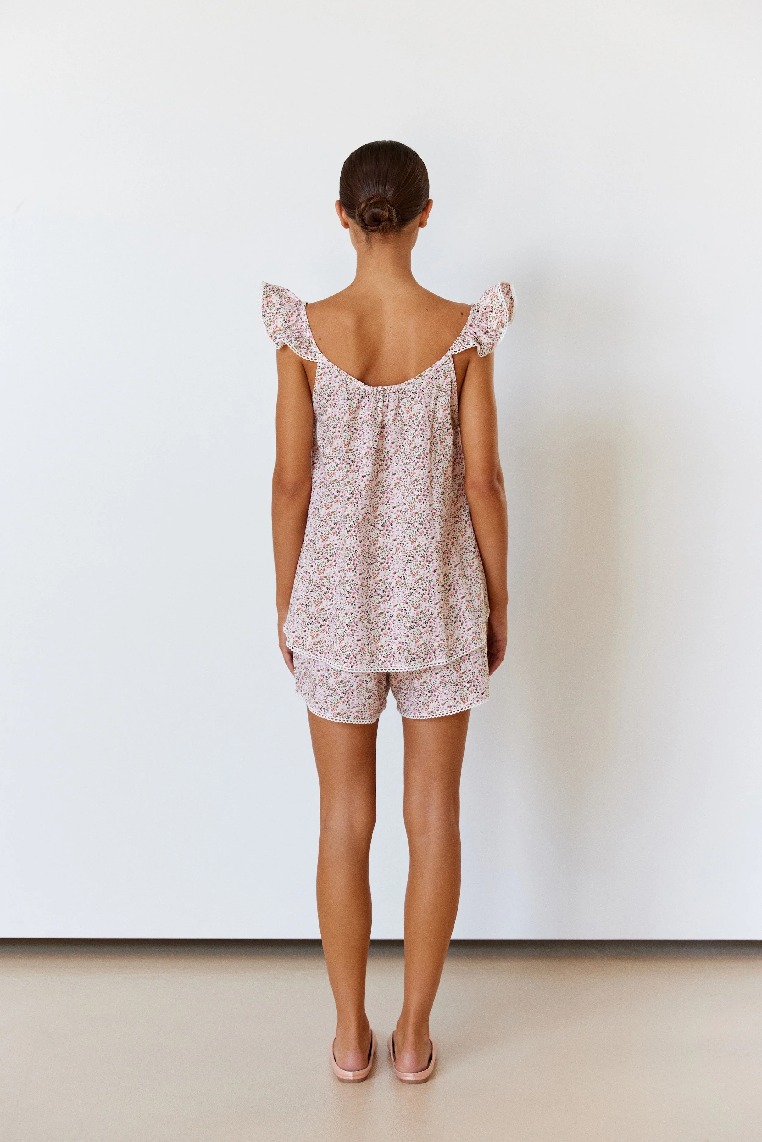 Indah Wing Sleep Set - Floret Pink + Trim - Image 8