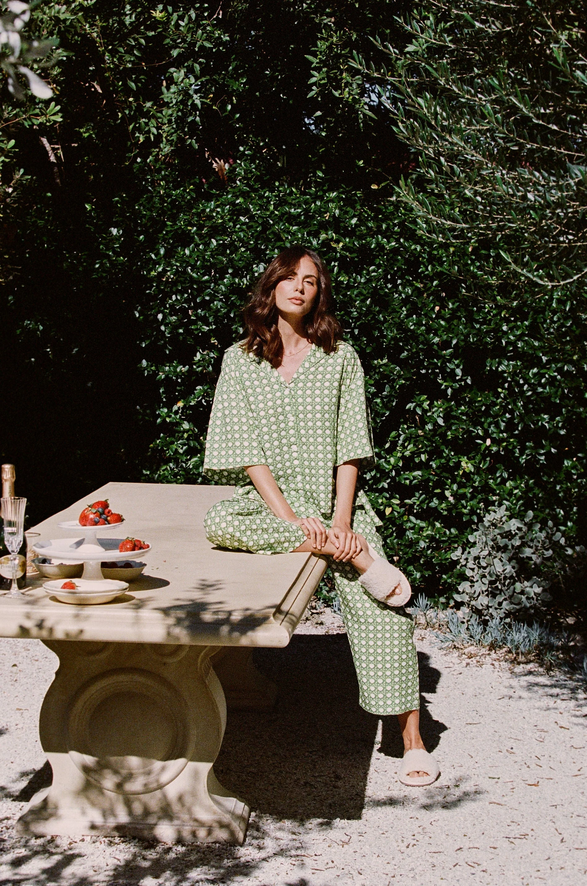 Lounge Set - Pants - Rattan Green - Image 5