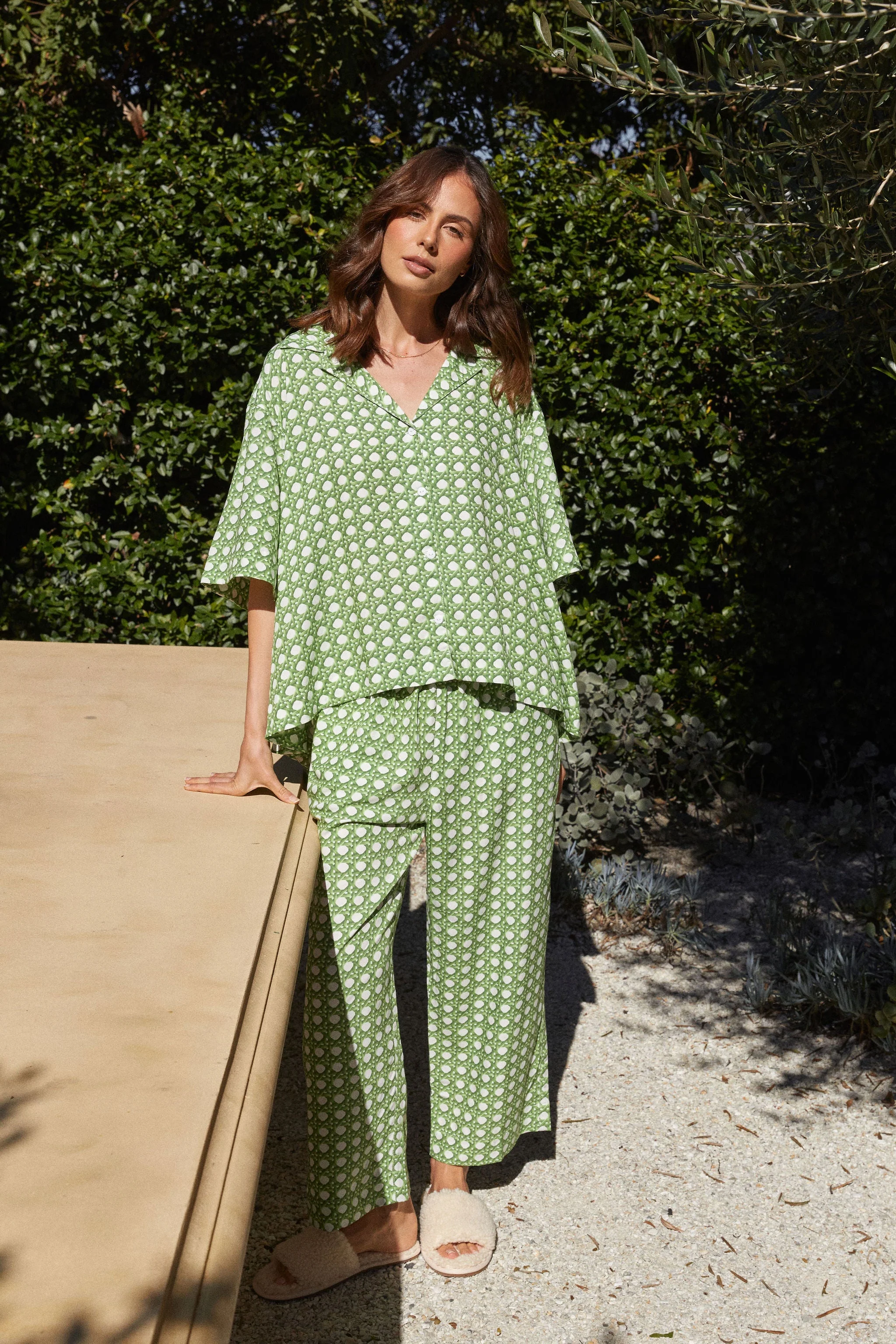 Lounge Set - Pants - Rattan Green - Image 6