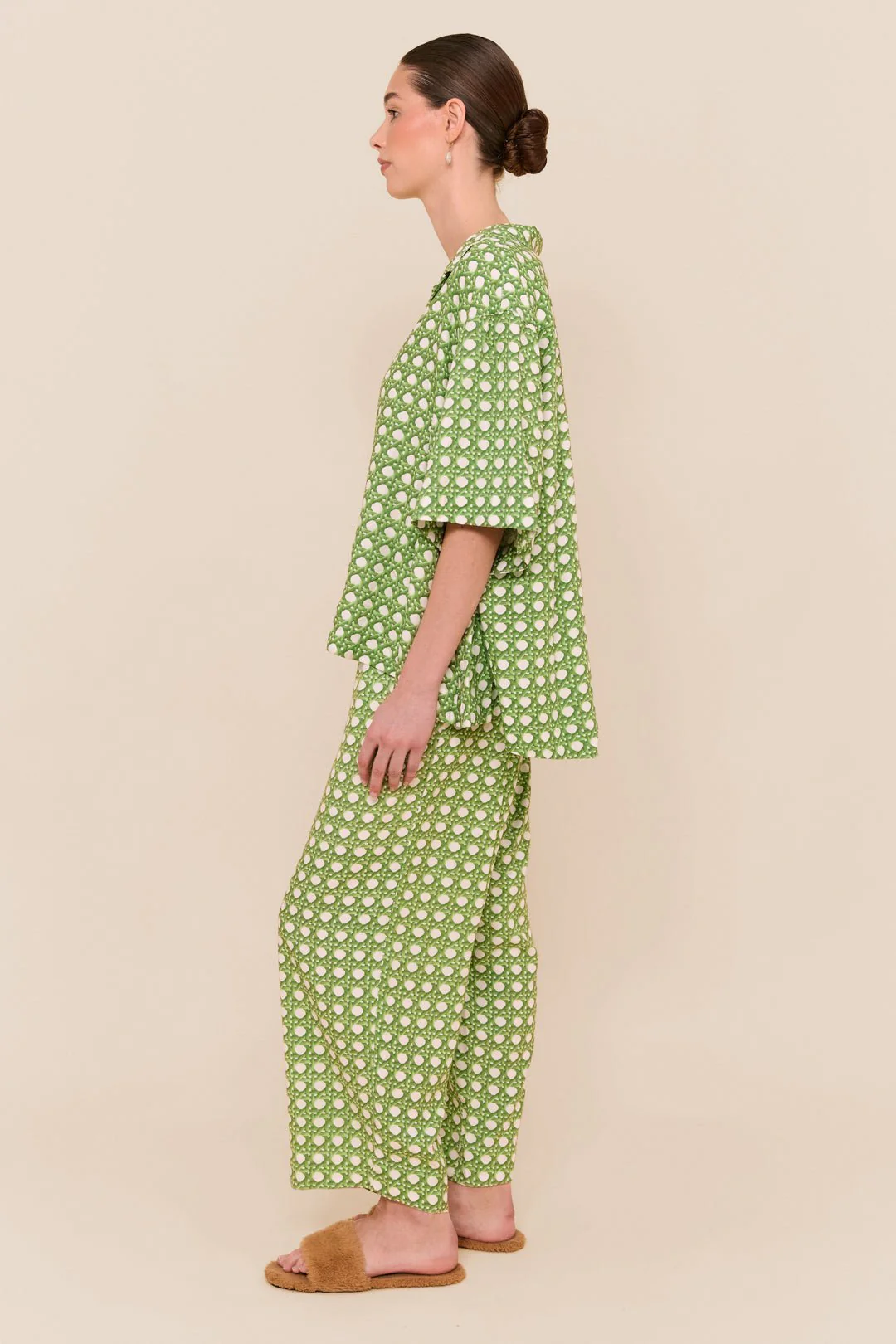 Lounge Set - Pants - Rattan Green - Image 7