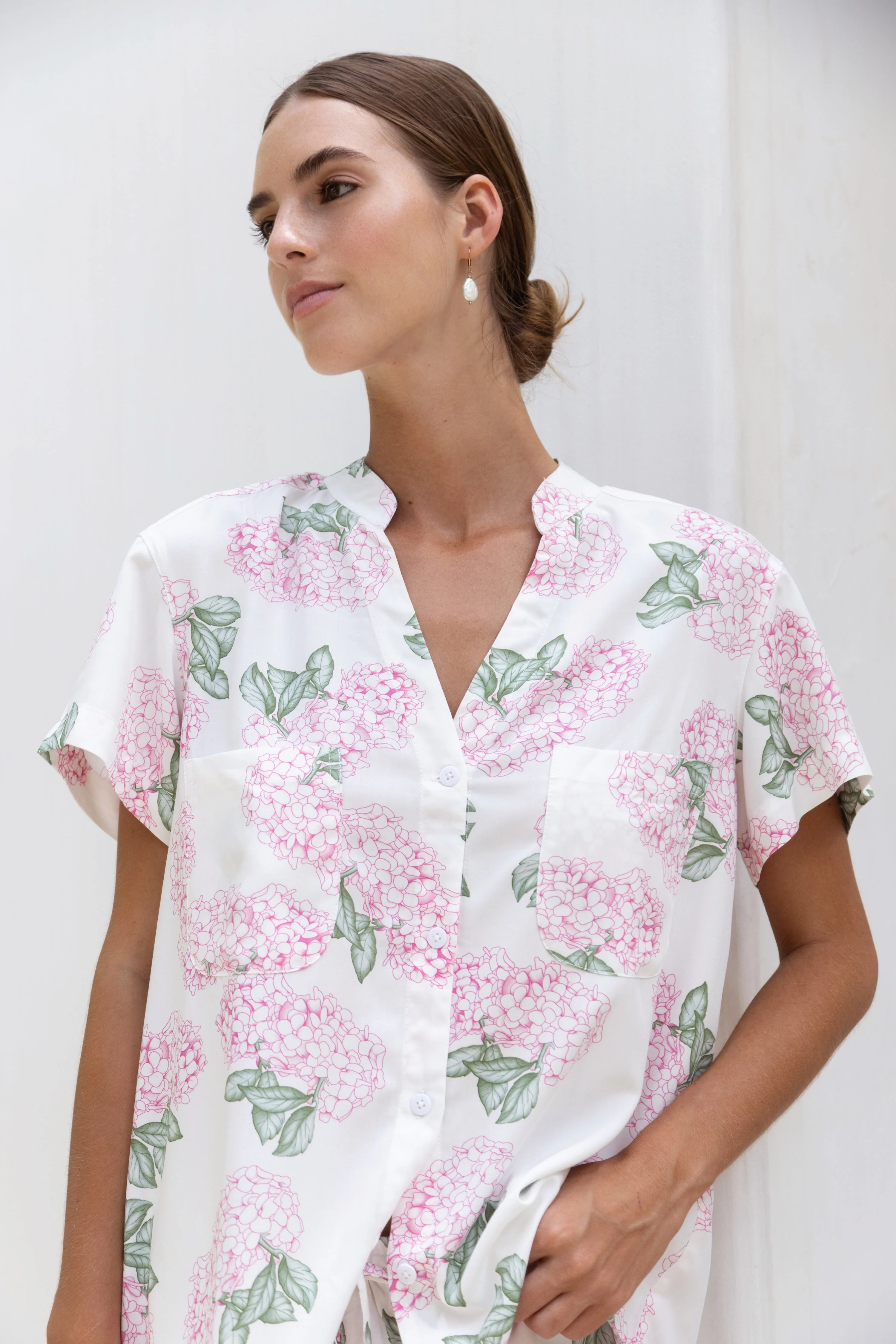 Maggie Pajama Set - Hydrangea Pink - Image 4