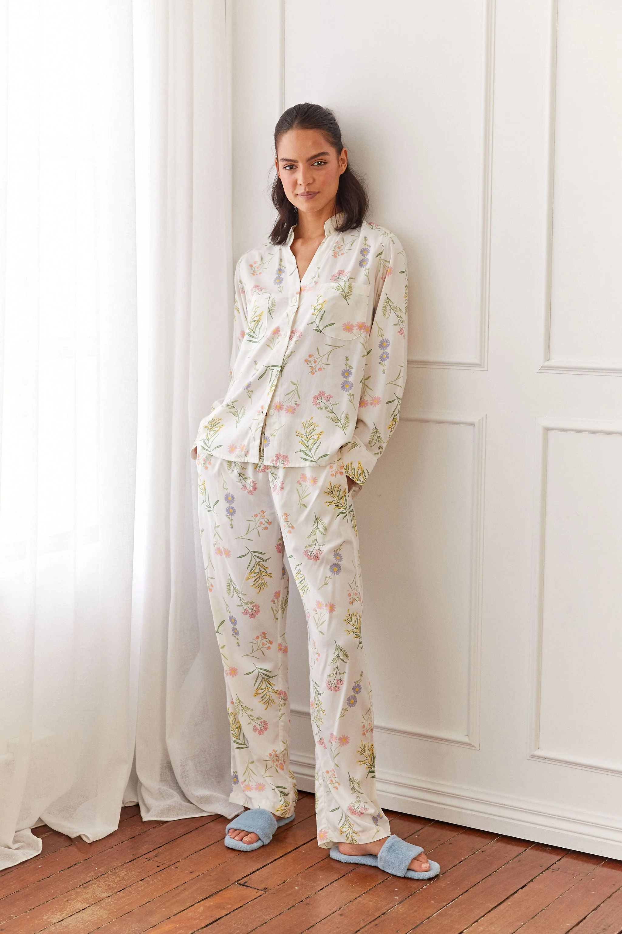 Maggie Pajama Set - Long - Wild Flower - Image 7