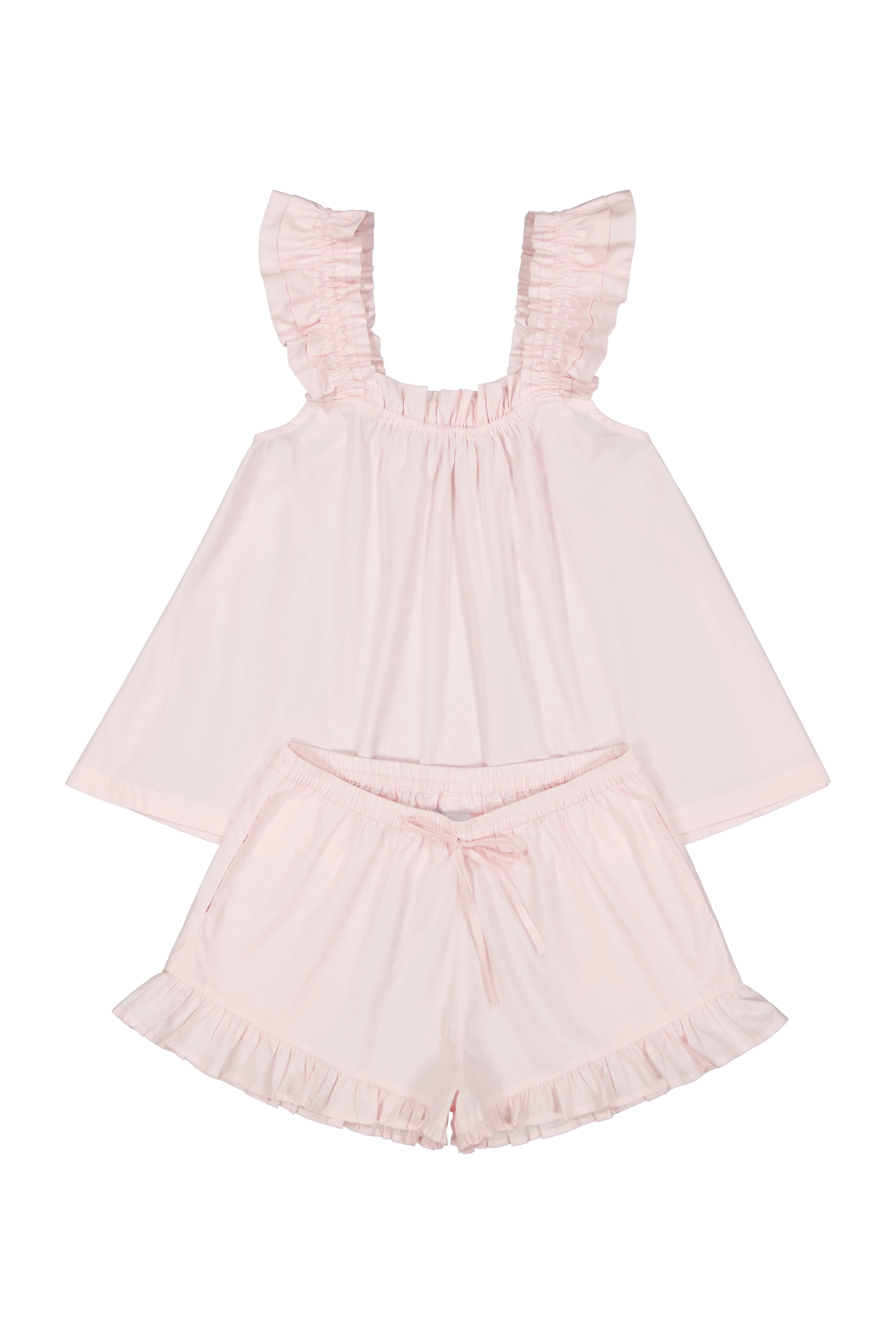 Nicolette Sleep Set - Cotton - Ballet Pink - Image 3