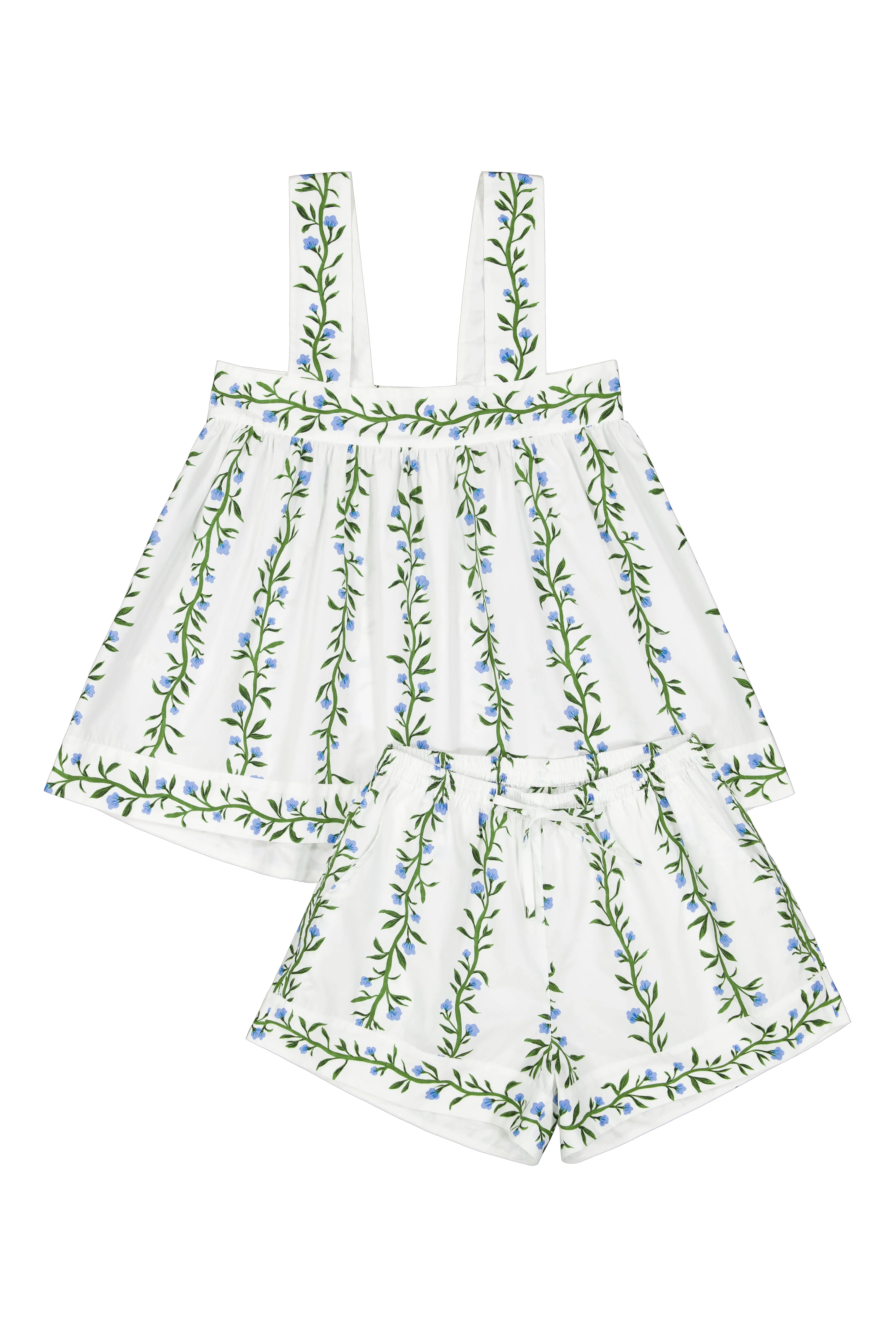Suzette Sleep Set - Cotton - Vine - Image 4